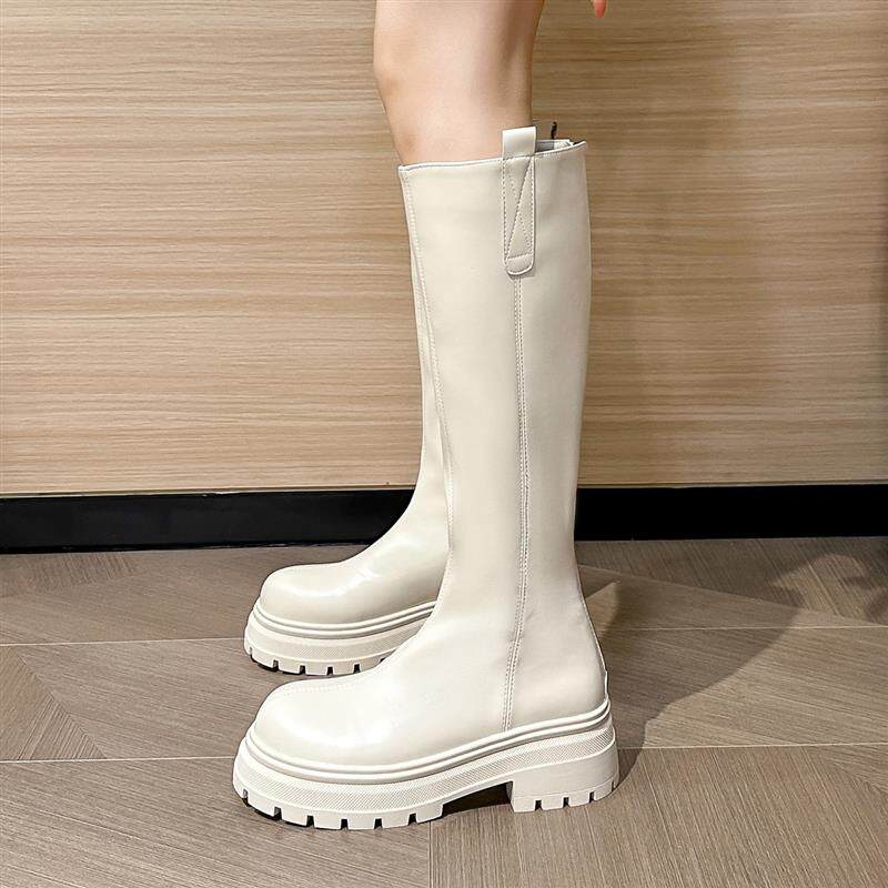 好货高筒靴女大筒围骑士靴