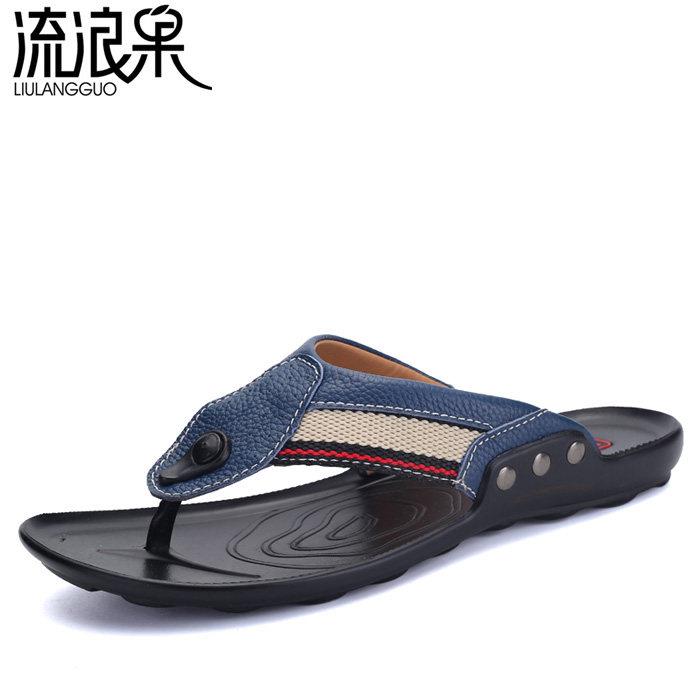 新品人字拖男夏天韩版休闲沙滩鞋居家防滑拖鞋男潮拖夏季罗马居家