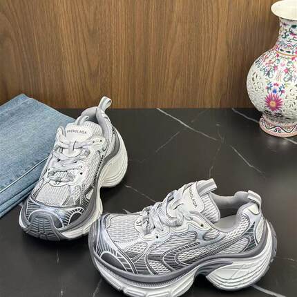 好货小个子7cm增高老爹鞋女2025秋季新款网面透气运动鞋百搭休闲