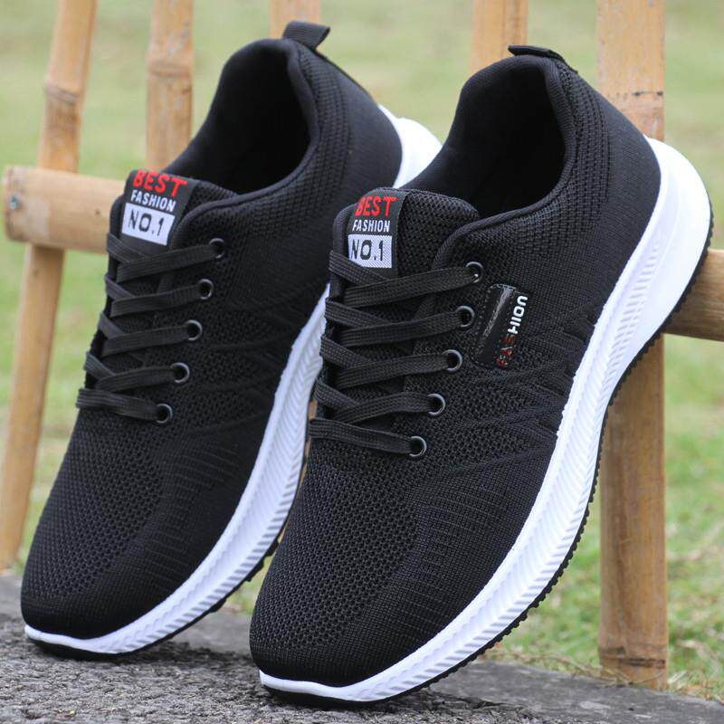 好货男鞋夏季网面防臭透气鞋男款运动鞋休闲网鞋轻便防滑跑步鞋子