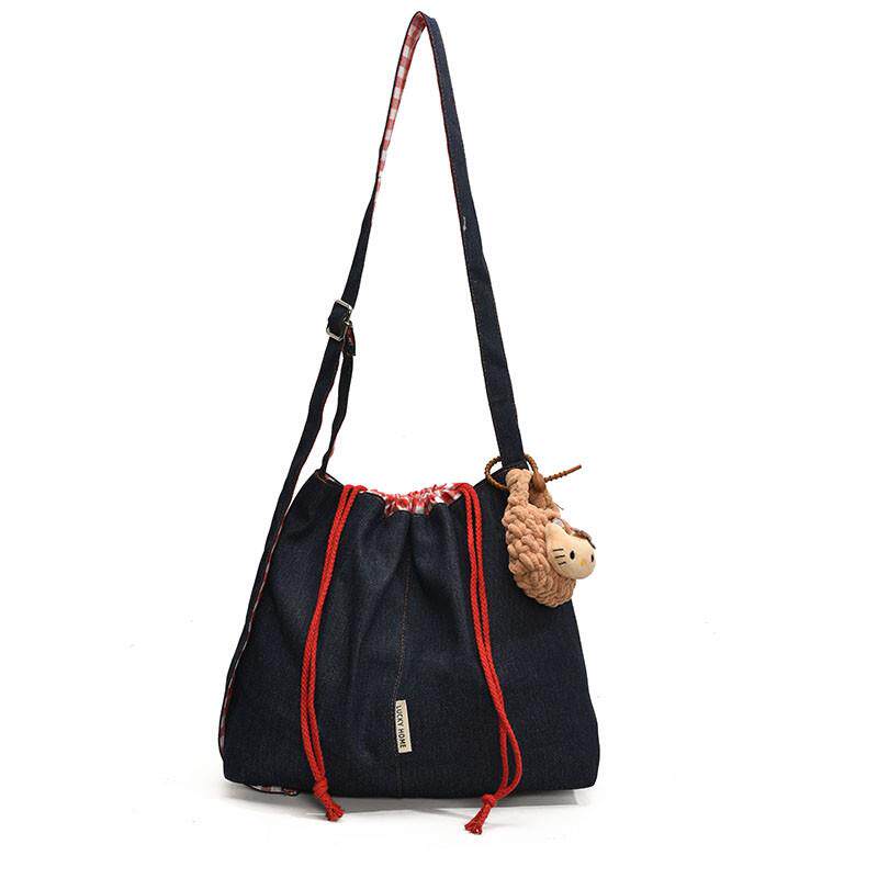 好货红色大包包女式2025新款流行休闲轻便百搭单肩包大容量斜挎水