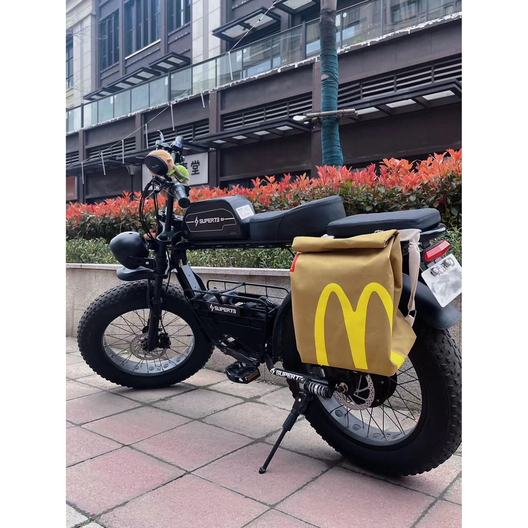 麦门电动车挂物包踏板摩托车边包侧包防水电瓶车后备箱挂包前置