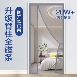 门帘性磁条新款 自沙门全纱窗金刚网家用强力2025夏季 防蚊吸免打孔