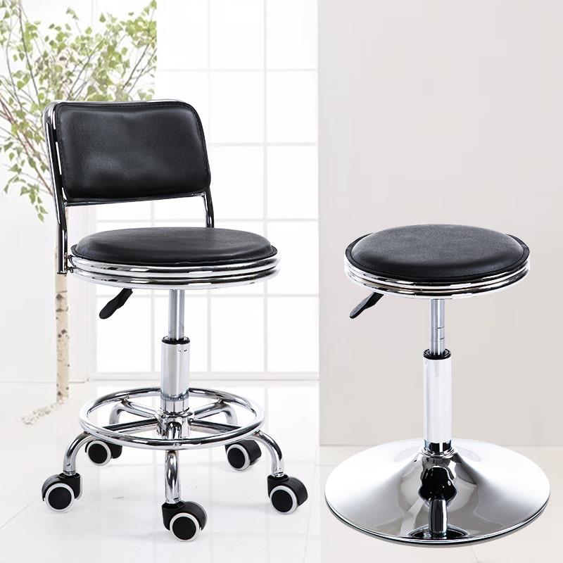 吧台椅美容圆凳子实验凳酒吧椅子靠背椅高脚凳旋转吧台凳升降椅子