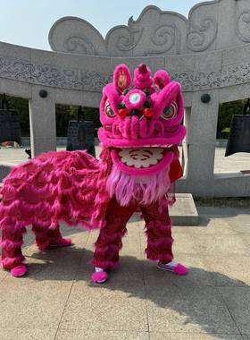 【折扣价】包舞龙邮舞成狮道具人南双狮醒狮人舞狮子道具绣球舞狮