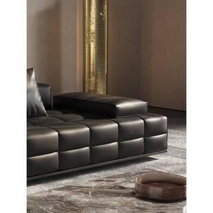 极简豆腐块客简厅现代伦简轻 折扣价 梵达劳斯沙约发家用奢意式