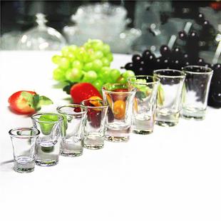 玻璃白酒杯2钱3钱4钱5钱8钱小酒杯三钱五钱八钱杯子一两酒盅家用