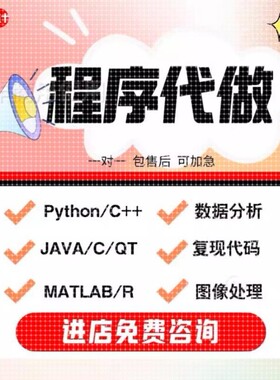 matlab程序代编代码帮做图像神经网络python代做深度学习算法仿真