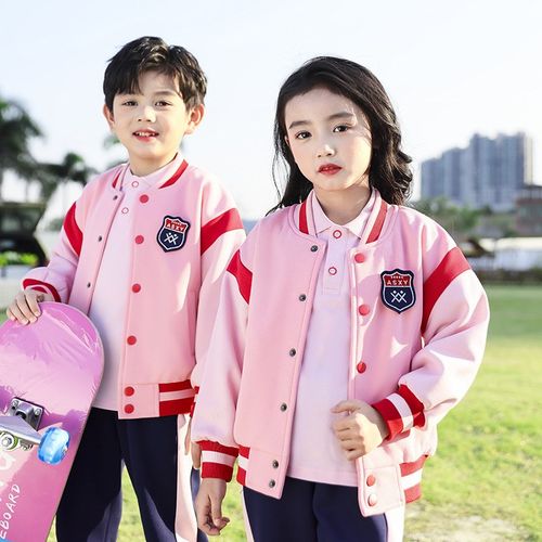 儿童棒球服英伦学院风校服套装班服小学生幼儿园园服春秋款夏季棉