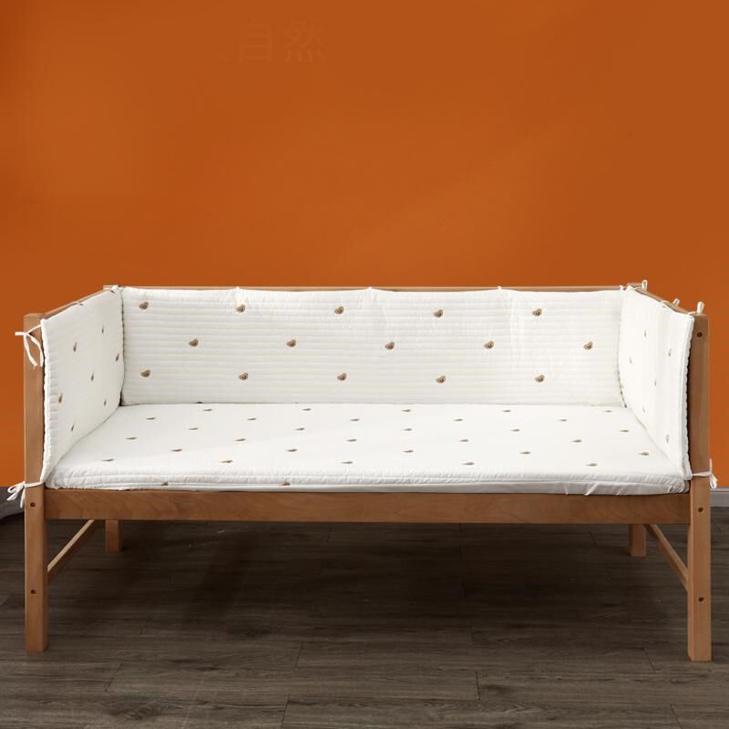 婴儿床床围软包防撞条儿童拼接床护栏围栏挡布护边宝宝小床可水洗