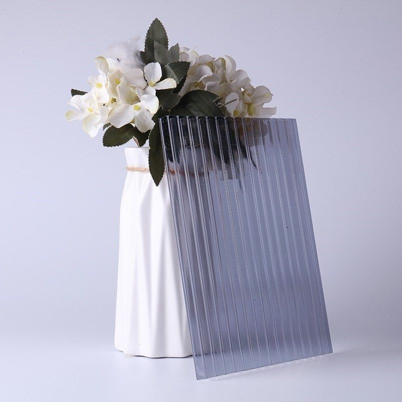 pc阳光板透明隔热中空心板蜂窝板双层5 6 8 10 12 mm彩色雨棚新款