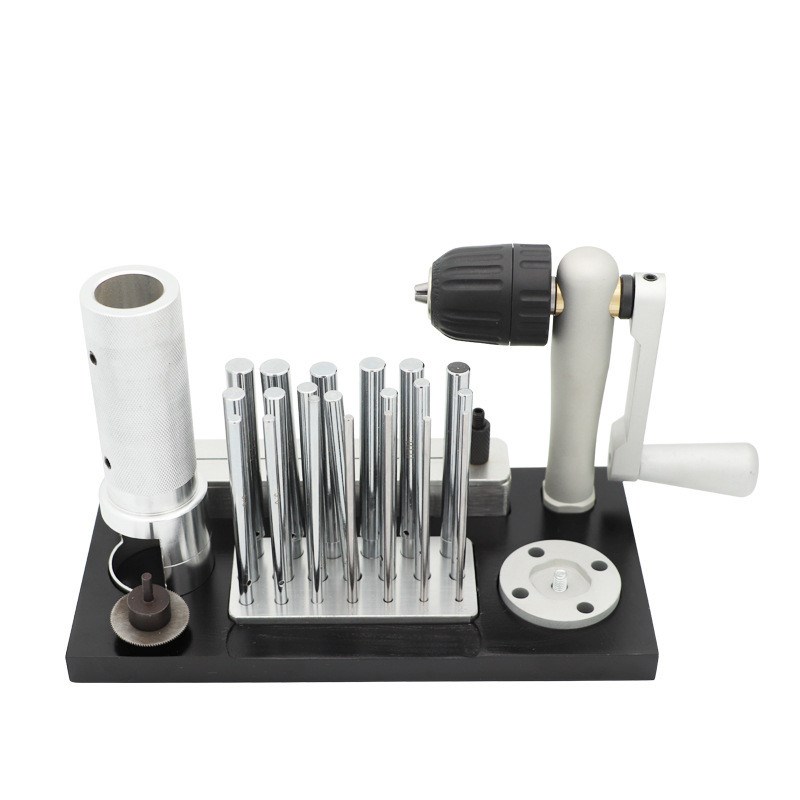 绕线器手摇拉丝器工具手动不锈钢拉丝机台式工业用卷线器