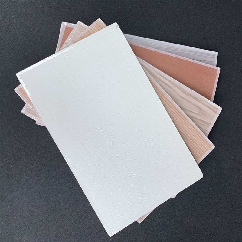 免漆石膏板吊顶隔墙轻钢龙骨纸面木纹家装修材料办公室防火刷涂料