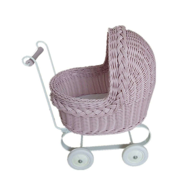 宠物推车轻便小型犬狗狗手推车泰迪猫咪居家儿童玩耍四轮代步车