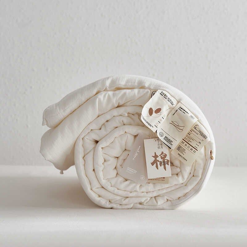 a类全棉双层纱蚕丝蛋白纤维保暖被子纯棉四季空调被芯春秋被冬被,床上用品,化纤被,淘宝优惠券,粉丝福利购,淘宝优惠卷