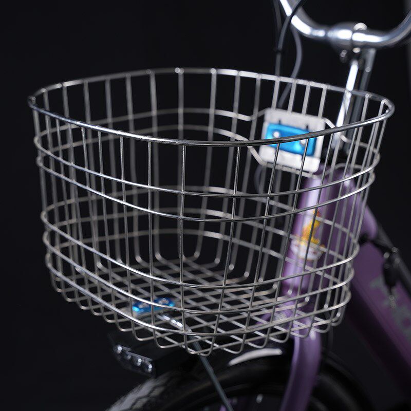 凤凰26寸电动车可取锂电池电动助力自行车大车筐油碟力矩电动车