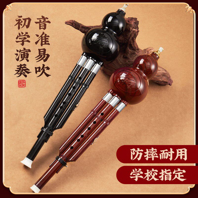 葫芦丝乐器初学者c调降b调a调g调f调小d调儿童小学生入门成年自学