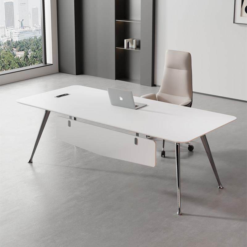 轻奢老板办公桌简约现代经理桌大班台主管桌椅组合设计师家用书桌