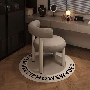 化妆凳轻奢高级化妆椅卧室化妆台凳子衣帽间化妆椅美甲椅椅子顾客