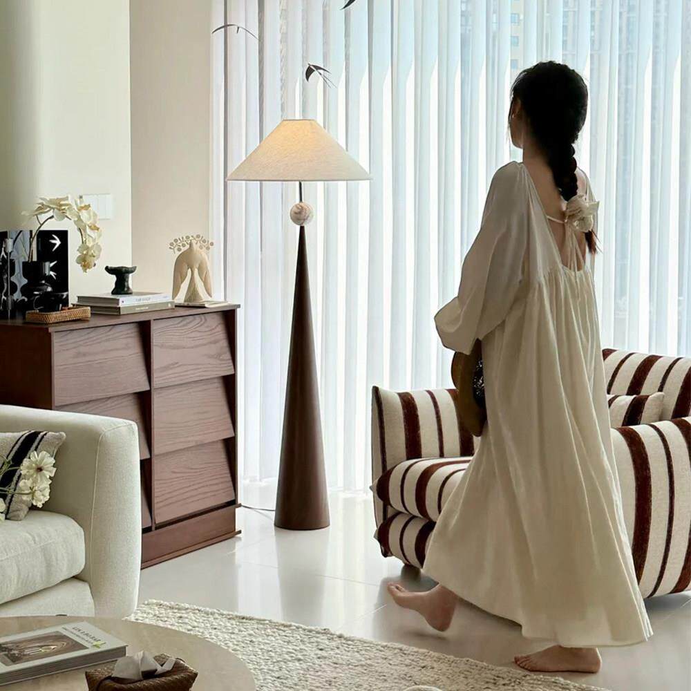 中古落地灯客厅沙发边气氛灯设计师极简意式轻奢日式立式台灯