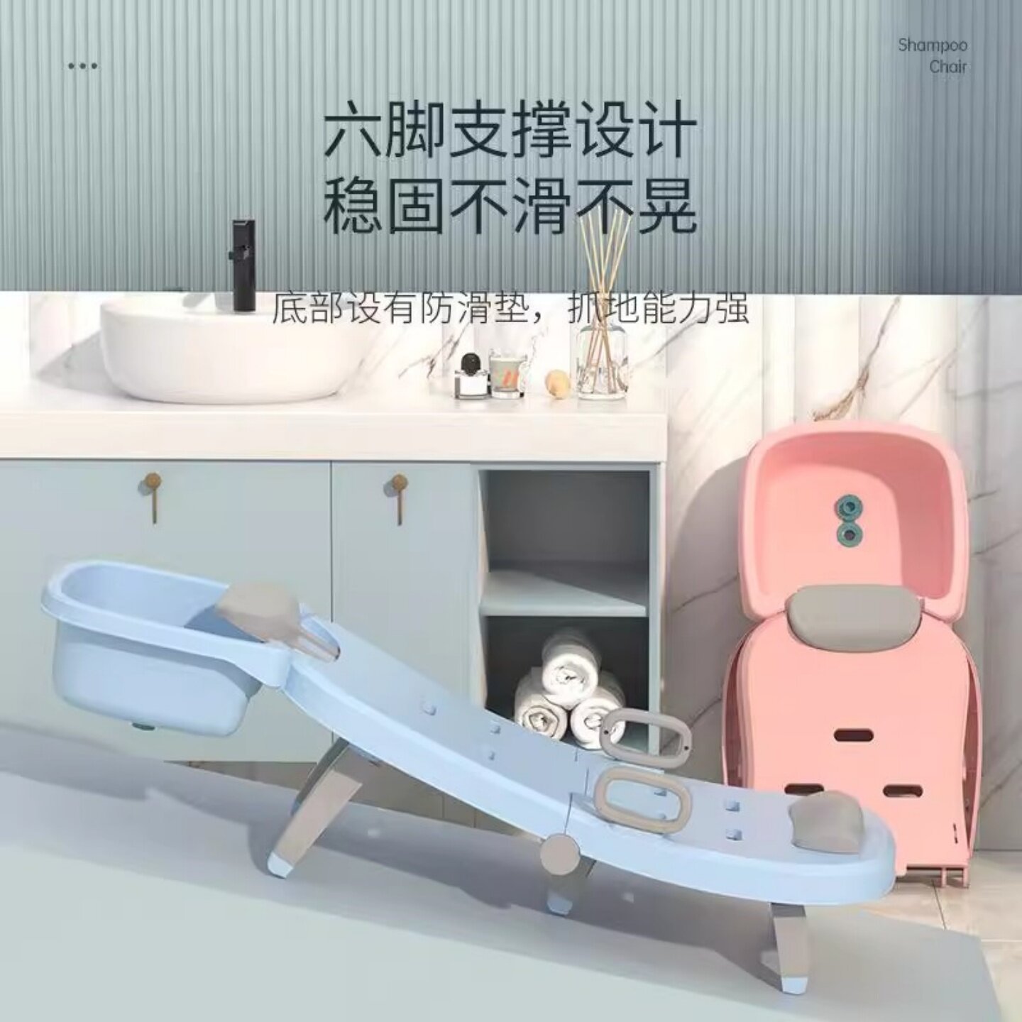 可折叠大号孕妇洗头躺椅家用月子洗头床老年人大人洗头发神器儿童