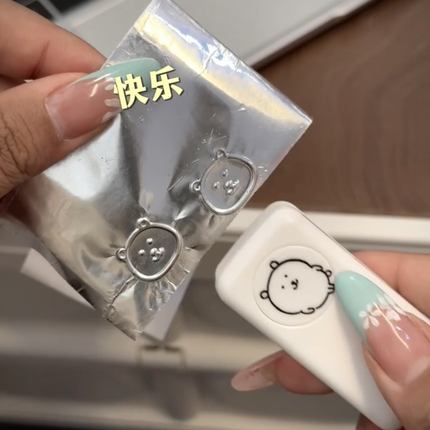 自嘲熊压花器手工压花hellokitty图案印花机创意卡通手账工具