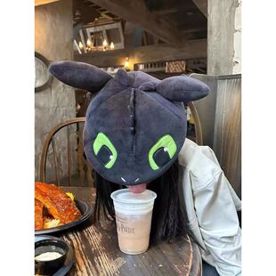 无牙仔帽子北京环球影城同款卡通动漫套头帽百搭显脸小潮