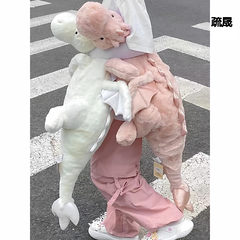 小飞龙玩偶睡觉抱枕恐龙毛绒玩具夹腿抱睡公仔女生床上专用大娃娃