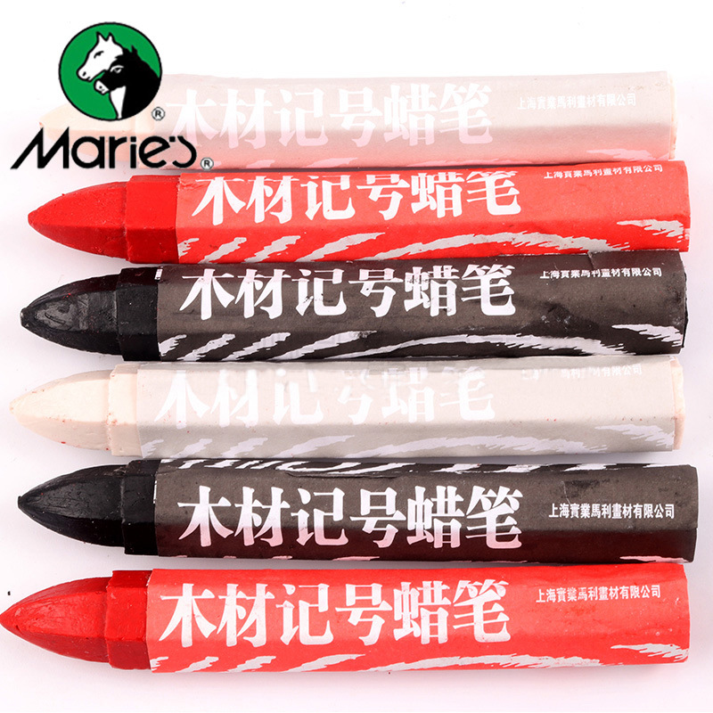 马利木材记号蜡笔多用途纸箱包装记号做标识标记笔木料蜡笔