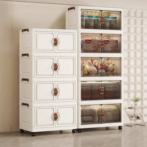 收纳柜储物柜折叠收纳箱家用客厅玩具柜子储物柜零食柜置物柜厨房