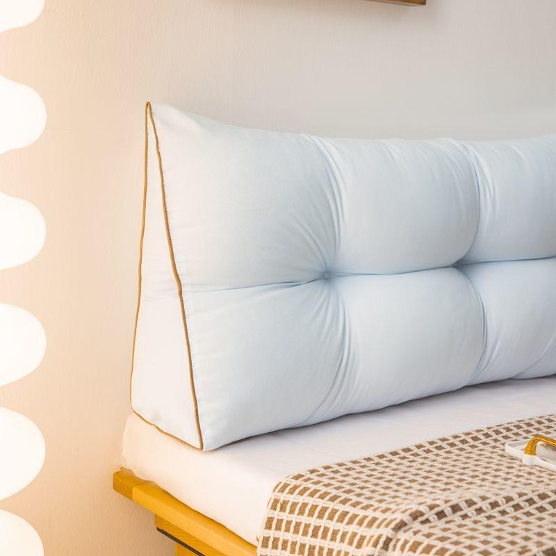 2025新款床头靠背三角床上靠枕双人大靠背感卧室榻榻米软包供应链