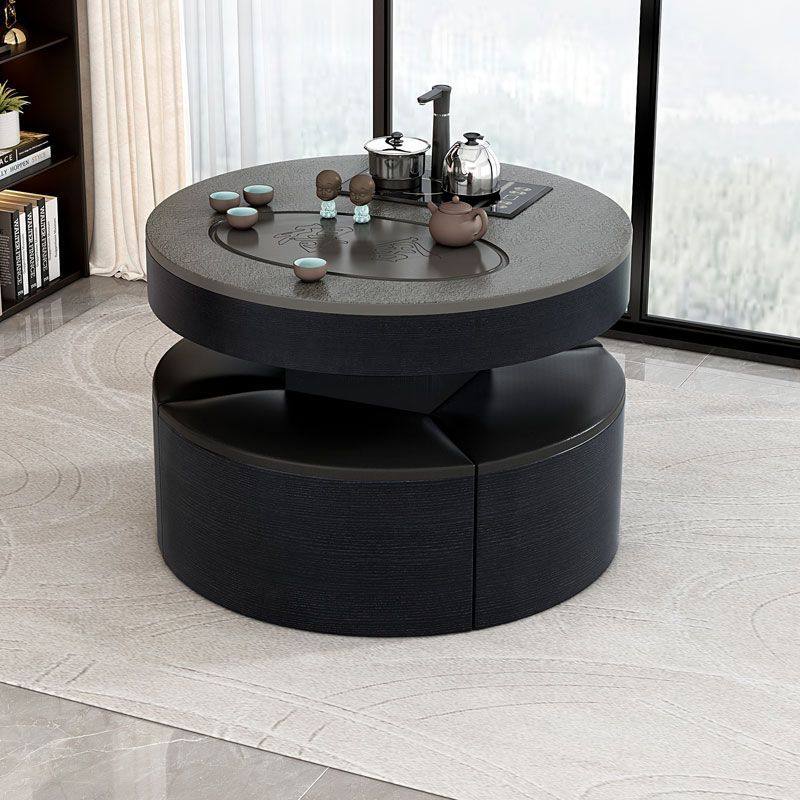 岩板功夫茶几小户型家用火烧石茶台智能全自动茶桌椅组合小型一体,商业/办公家具,成套办公家具,淘宝优惠券,粉丝福利购,淘宝优惠卷