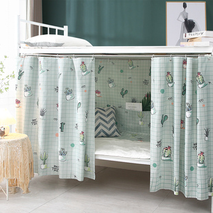 床帘厚款下桌下铺加厚遮光宿舍上铺挂钩式大学生寝室遮挡帘子窗帘