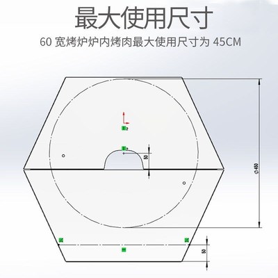 不锈钢烤全羊炉商用移动烧烤车夜市摆摊碳烤车全自动烤猪炉子