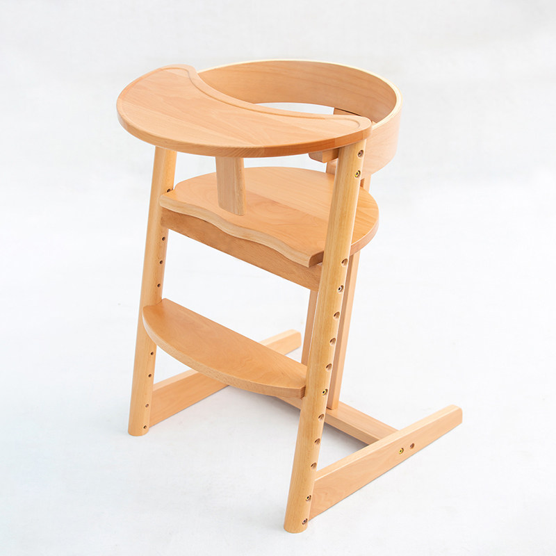 二代实木儿e童婴儿宝宝餐椅可升降吃饭餐桌椅座椅学习椅成长椅子