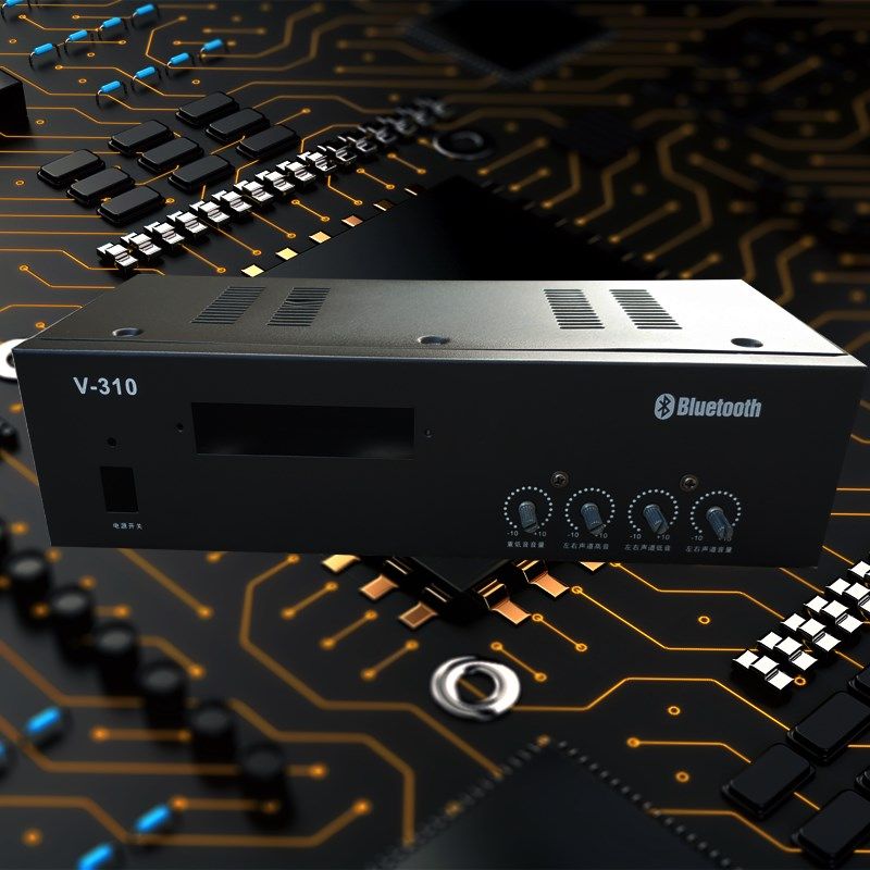 2.1功放机箱3声道机壳  高档合并功放箱 铁皮 前级机箱 DIY空箱