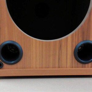 6.5寸音箱空箱体重低音炮无源DIY音箱双炮筒低音炮外壳木质音箱子