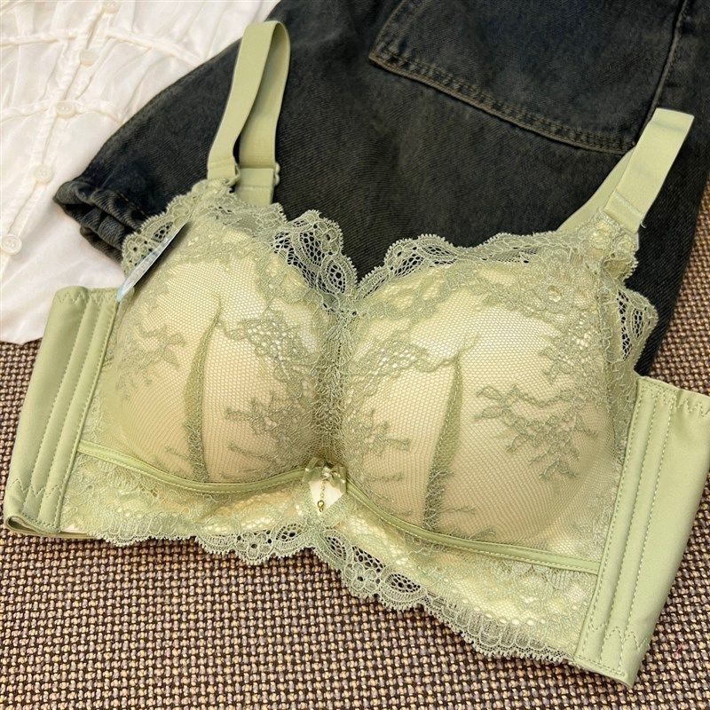 小胸平胸aa杯加厚文胸无钢圈超厚8cm聚拢显大不空杯内衣女馒头杯6