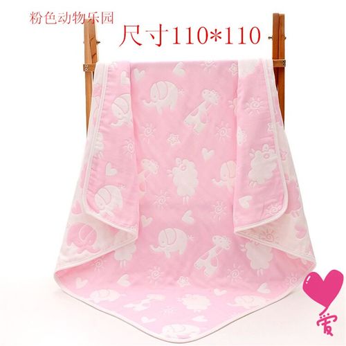 纯棉六层纱布毛巾被婴幼童被儿童小毯子幼儿园午休毯夏被