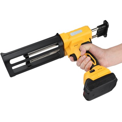 电动美缝胶枪美缝剂施工工具全自动电动双管美缝逢胶抢打胶机