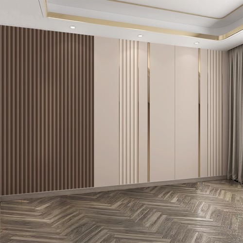 5d立体竖条纹客厅电视背景墙壁纸沙发墙壁布卧室装饰墙纸影视墙墙