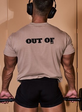 OUTOF - 款号11 重磅刺绣LOGO 工装T恤 300g粗纺工装面料