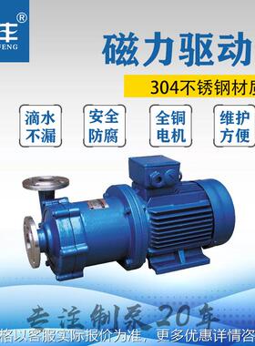 牌20CQ-12 无轴封泵磁力泵 220V单相电 无泄漏磁力驱动泵