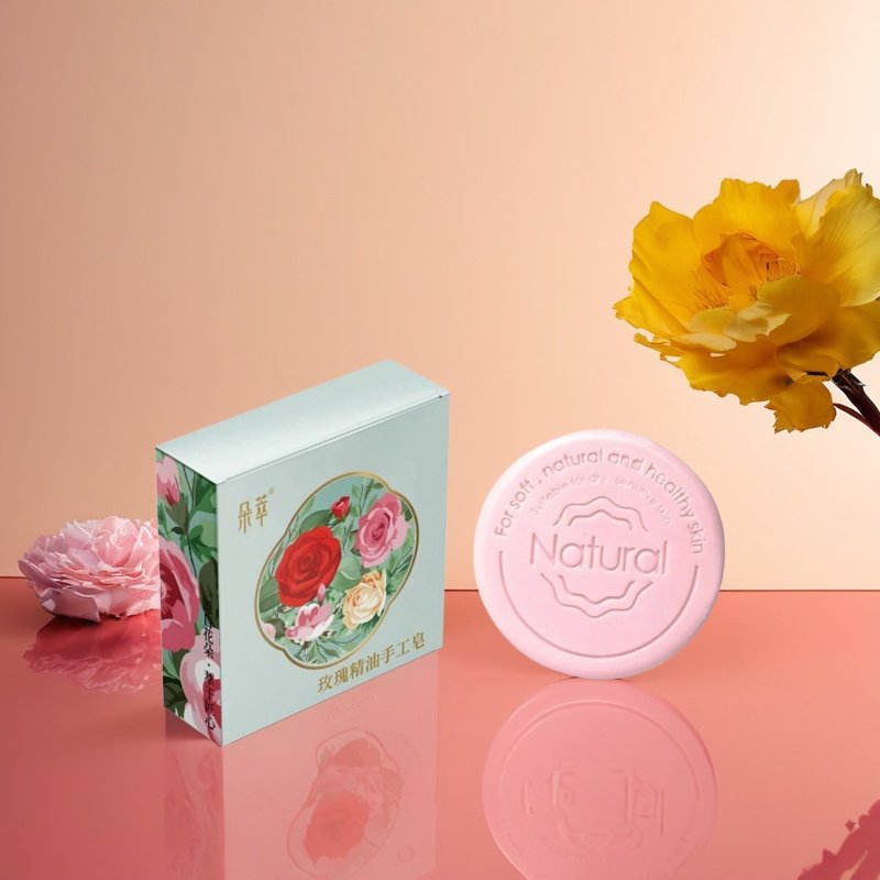 Dosace/朵萃玫瑰精油手工皂100g/枚精油皂,美容护肤/美体/精油,身体精华,淘宝优惠券,粉丝福利购,淘宝优惠卷