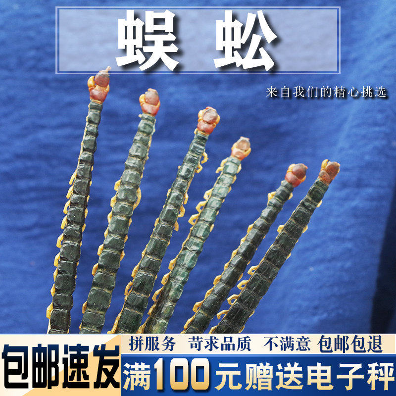 蜈蚣干10条14cm左右当季新货中药材大个干蜈蚣药中药材吴公虫