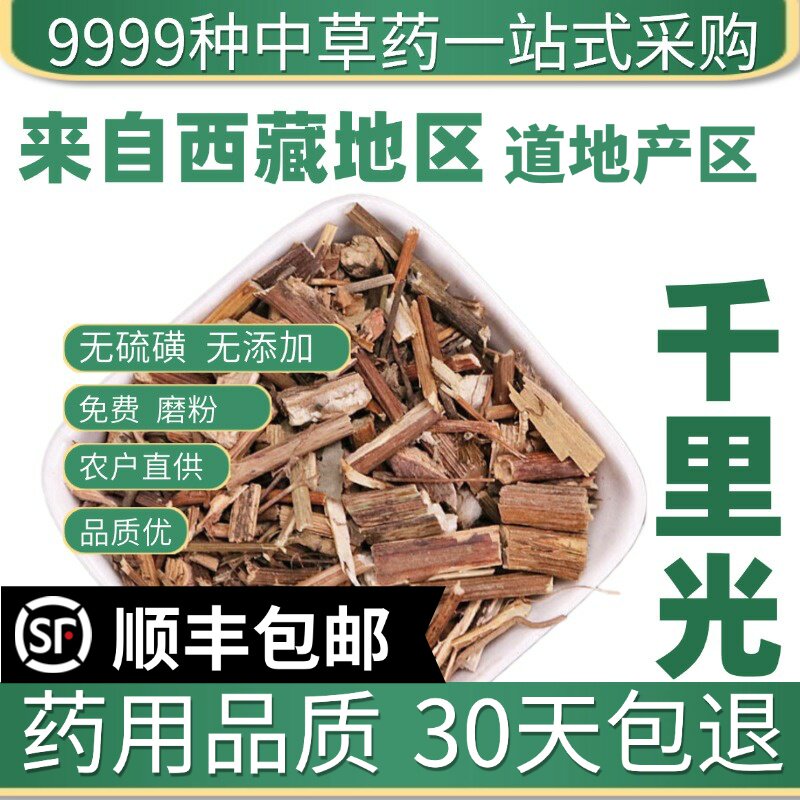 材特级野生千里光九里明 九里光 黄花母 一扫光新货中草药50g