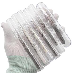 原装正品VETUS镊子尖头弯头进口 钟表手机维修高精密镊子防磁防酸