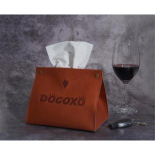 皮质纸巾盒家用客厅茶几卫生纸盒简约欧式车载纸巾盒创意奢华收纳