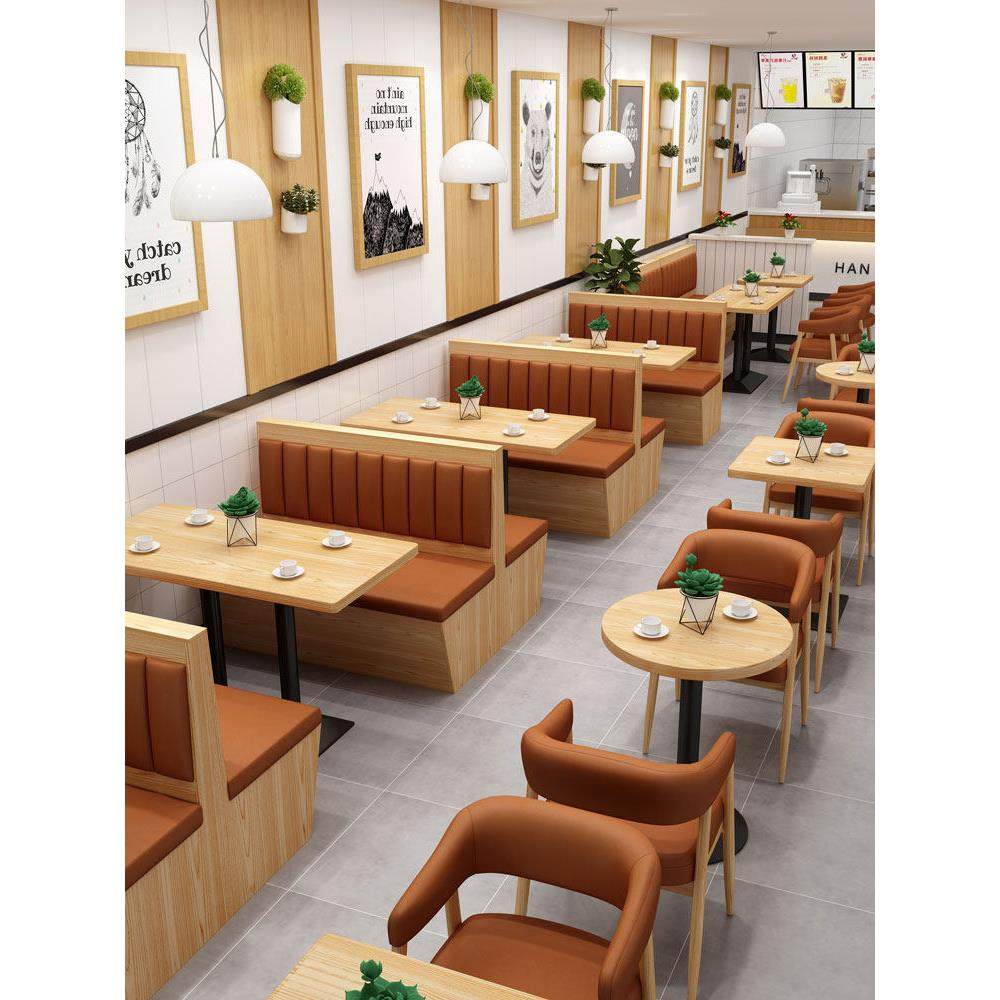 定制餐饮火锅西餐厅日料店茶餐厅小吃奶茶店面馆卡座沙发桌椅组合,商业/办公家具,卡座,淘宝优惠券,粉丝福利购,淘宝优惠卷