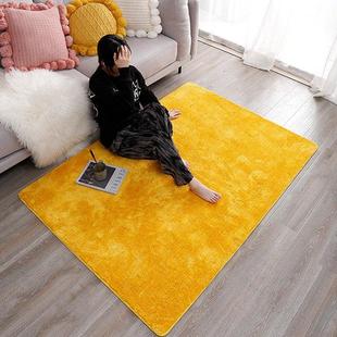 定制金黄色客厅地毯地垫入户门门店加厚卧室厨房卫浴门口吸水脚垫